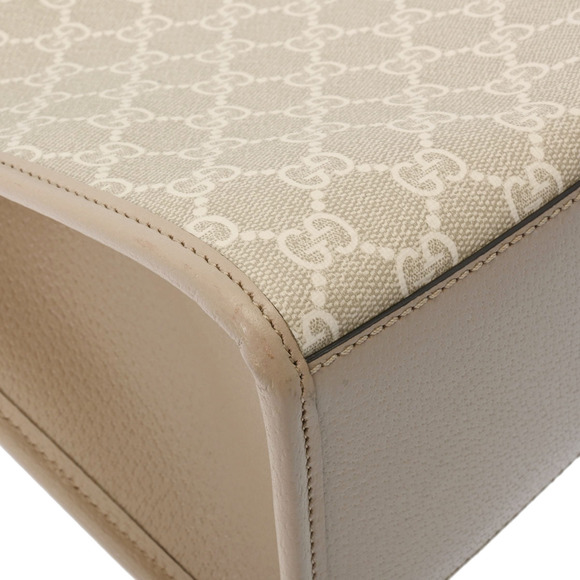 Gucci Interlocking GG Tote Bag Beige - Picture 5 of 9